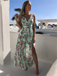 Beach Slit Maxi Dress