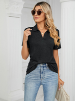 Load image into Gallery viewer, Short Sleeve Polo Top
