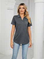 Load image into Gallery viewer, Short Sleeve Polo Top
