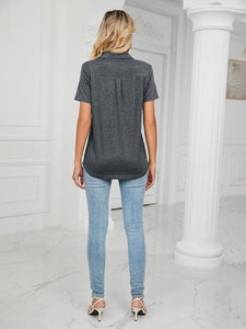 Short Sleeve Polo Top