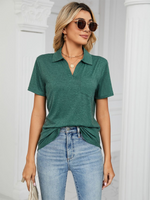 Load image into Gallery viewer, Short Sleeve Polo Top
