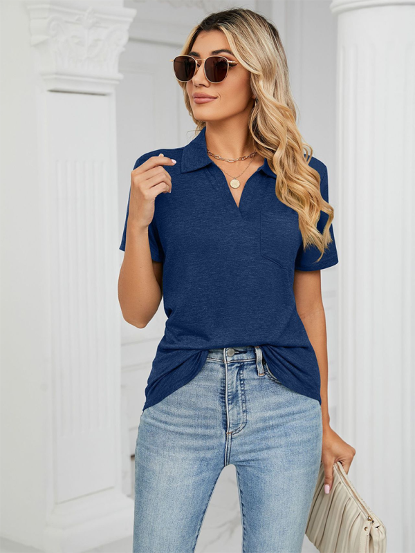 Short Sleeve Polo Top