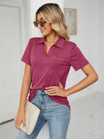 Load image into Gallery viewer, Short Sleeve Polo Top
