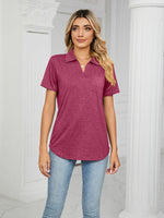 Load image into Gallery viewer, Short Sleeve Polo Top
