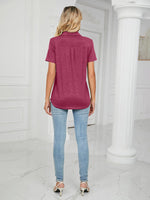 Load image into Gallery viewer, Short Sleeve Polo Top
