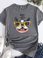 Load image into Gallery viewer, &quot;Dogs Smile Is Best Smile&quot; T-shirt
