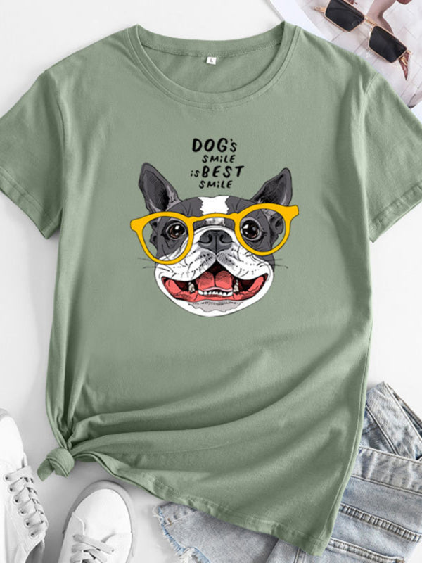 "Dogs Smile Is Best Smile" T-shirt