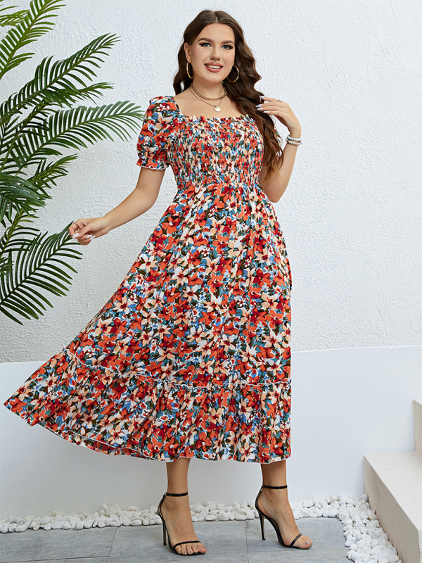 Curve One Shoulder Waist Slimming Dress