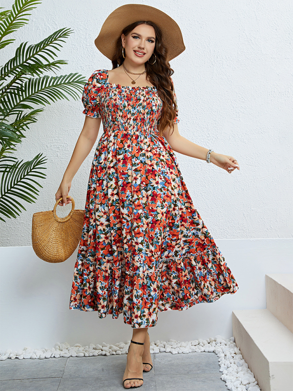 Curve One Shoulder Waist Slimming Dress