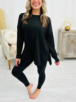 Load image into Gallery viewer, Black Two-Piece Set (UK 16)
