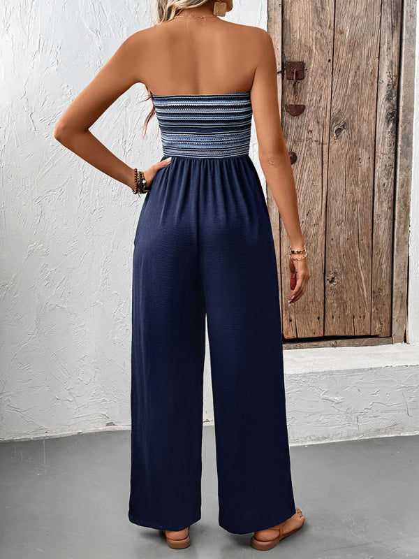 Striped Jumpsuit