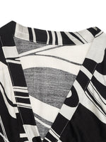 Load image into Gallery viewer, Ruffle Print Shirt Long Sleeve Dress
