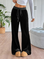 Load image into Gallery viewer, Velvet Flared Trousers

