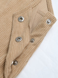 Suspender Corduroy Dress