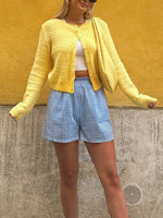 Load image into Gallery viewer, Casual Simple Button Long Sleeve Cardigan
