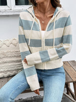 Load image into Gallery viewer, Hooded Knitted Jacket
