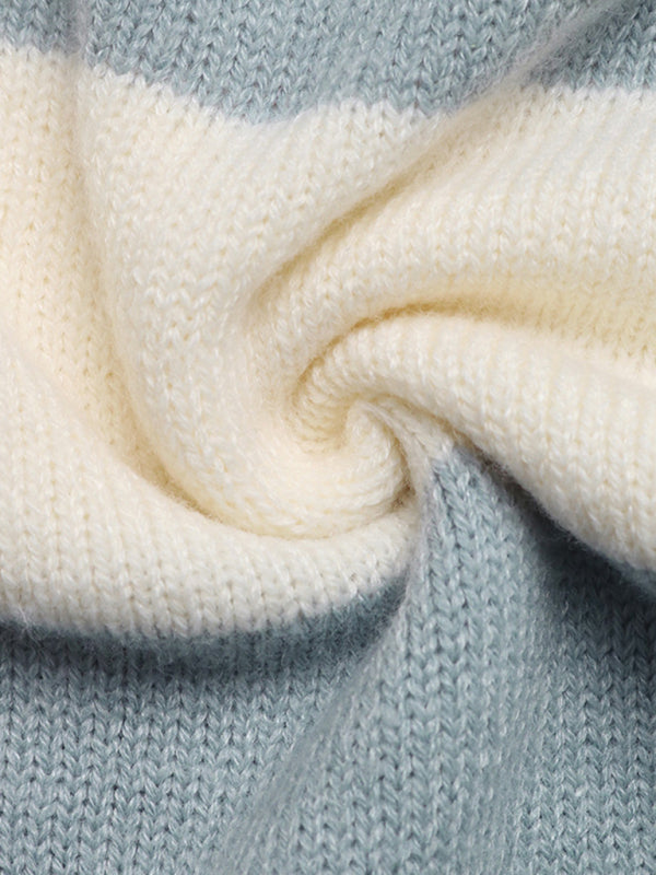 Hooded Knitted Jacket
