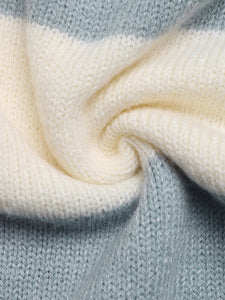 Hooded Knitted Jacket