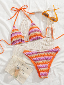 Halter Neck Backless Beach Bikini