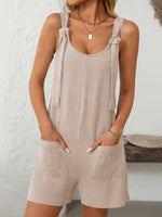 Load image into Gallery viewer, Casual Twisted Stripe Knitted Jumpsuit Overalls
