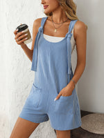 Load image into Gallery viewer, Casual Twisted Stripe Knitted Jumpsuit Overalls

