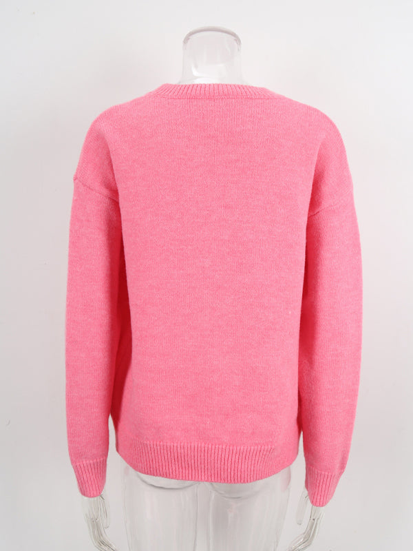 Cherry Print Sweater
