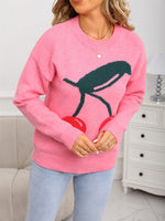 Load image into Gallery viewer, Cherry Print Sweater
