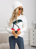 Load image into Gallery viewer, Cherry Print Sweater
