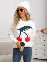 Load image into Gallery viewer, Cherry Print Sweater
