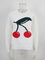 Load image into Gallery viewer, Cherry Print Sweater

