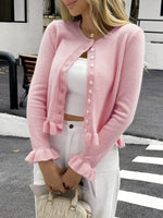 Load image into Gallery viewer, Y2K Style Long Sleeve Cardigan
