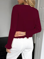 Load image into Gallery viewer, Y2K Style Long Sleeve Cardigan
