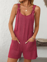 Load image into Gallery viewer, Casual Twisted Stripe Knitted Jumpsuit Overalls
