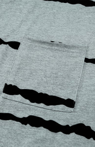 Curve Printed Short Sleeve T-Shirt