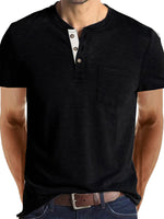 Load image into Gallery viewer, Buttoned Short Sleeved T-shirt
