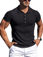 Load image into Gallery viewer, Men&#39;s Slim Fit Short Sleeve Polo Shirt
