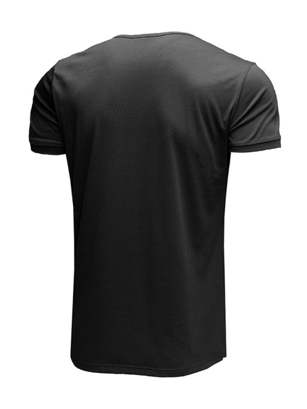 V-neck Casual Short-Sleeved T-Shirt