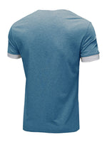 Load image into Gallery viewer, Trim Classic Short Sleeve Henley
