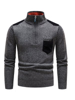 Load image into Gallery viewer, Men&#39;s Patchwork Sweater
