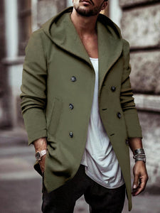 Men's Casual Trench Jacket