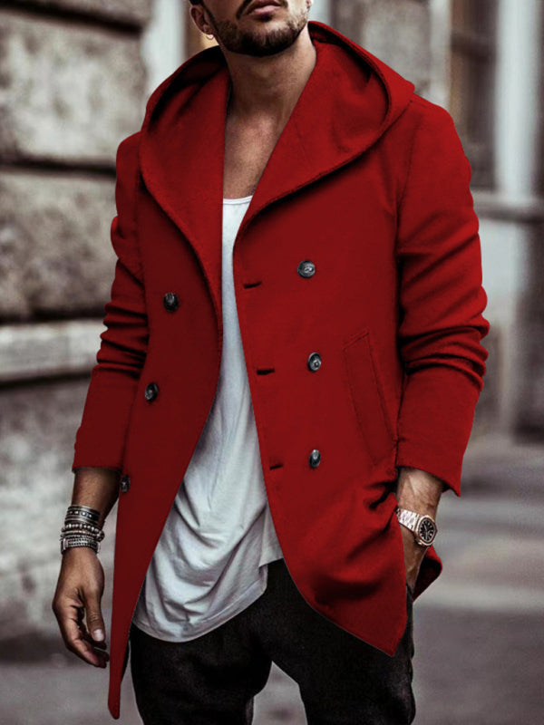 Men's Casual Trench Jacket
