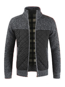 Men's Thickened Sweater Jacket