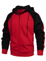 Load image into Gallery viewer, Men&#39;s Zipper Hooded Jacket

