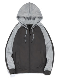 Men's Zipper Hooded Jacket