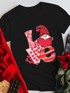 Graphic Print Love T-shirt
