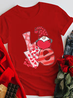 Load image into Gallery viewer, Graphic Print Love T-shirt

