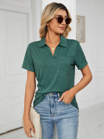 Load image into Gallery viewer, Short Sleeve Polo Top
