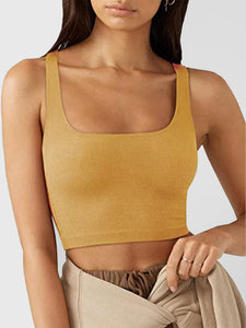 Threaded Cropped Vest