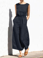 Load image into Gallery viewer, Loose-fitting Temperament Jumpsuit
