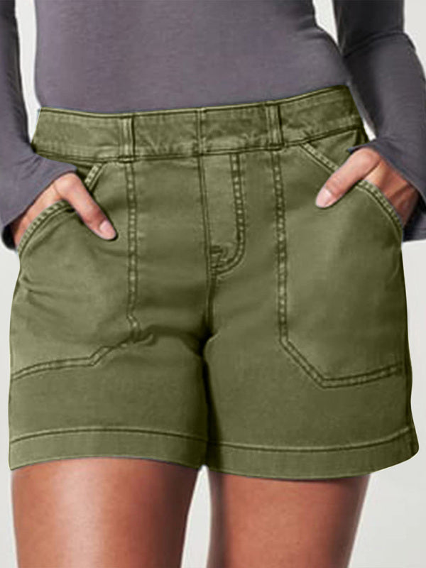 Large Pocket Casual Shorts